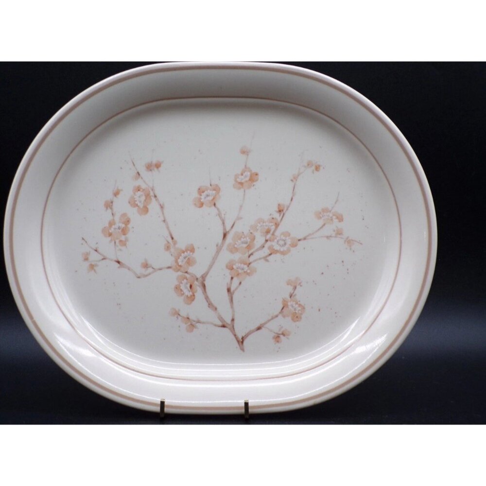 Floral Oval Serving Platter